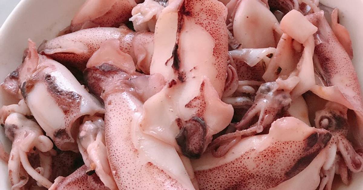 Mực xào tỏi 🦑🦑