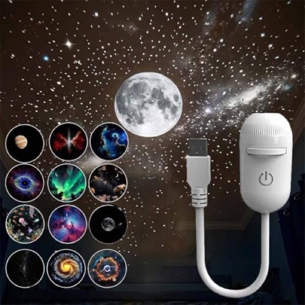 Mini Proyector Galaxia de Bolsillo USB Económico