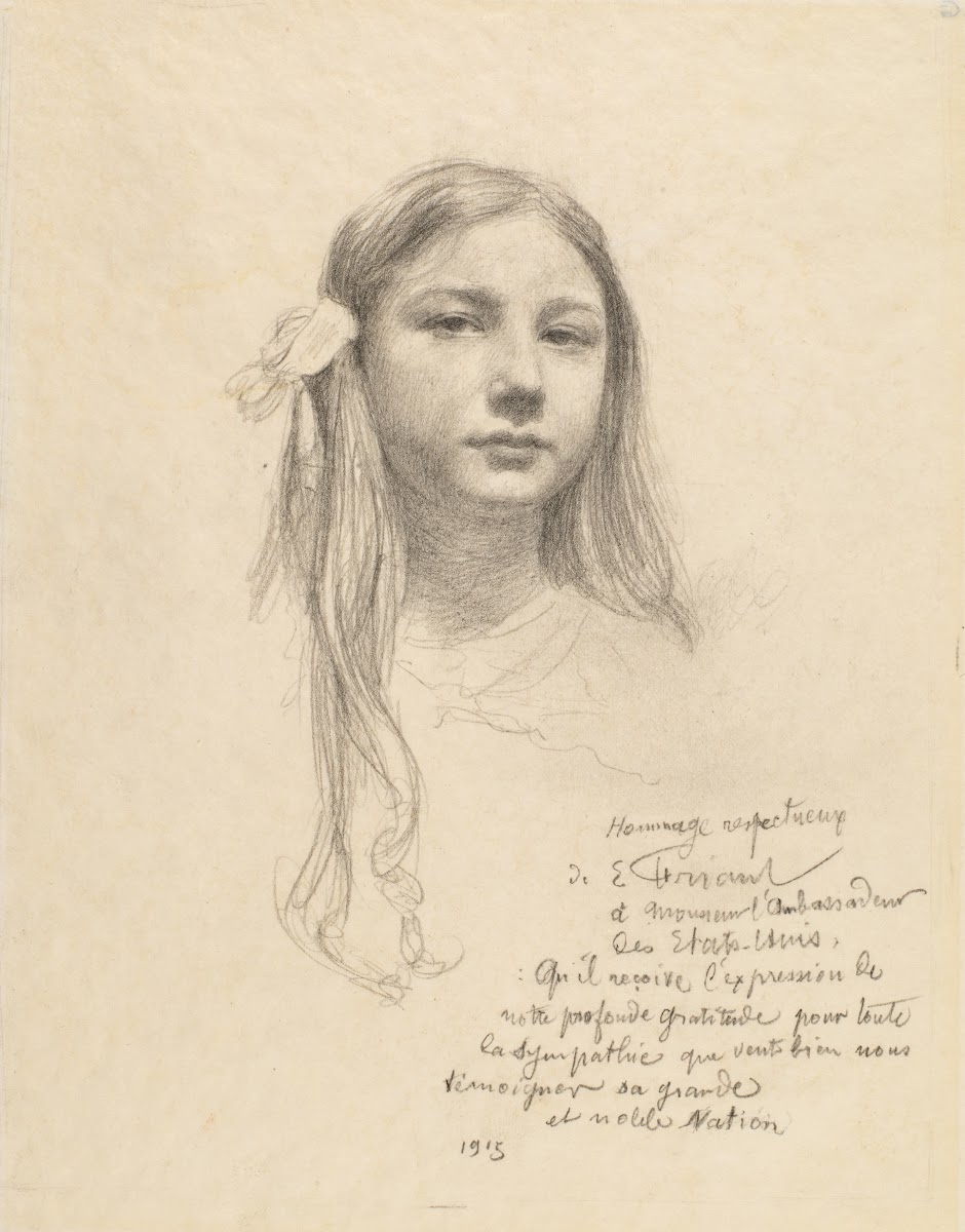 Head of a Young Girl 1915
