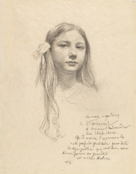 Head of a Young Girl 1915