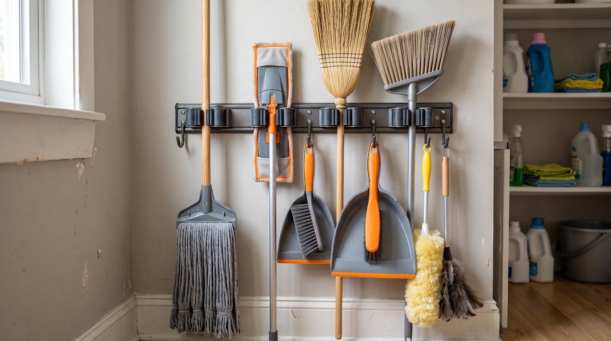 Best Mop and Broom Holders for Utility Closets (2026) - BEST OVERALL — IN CONTEXT