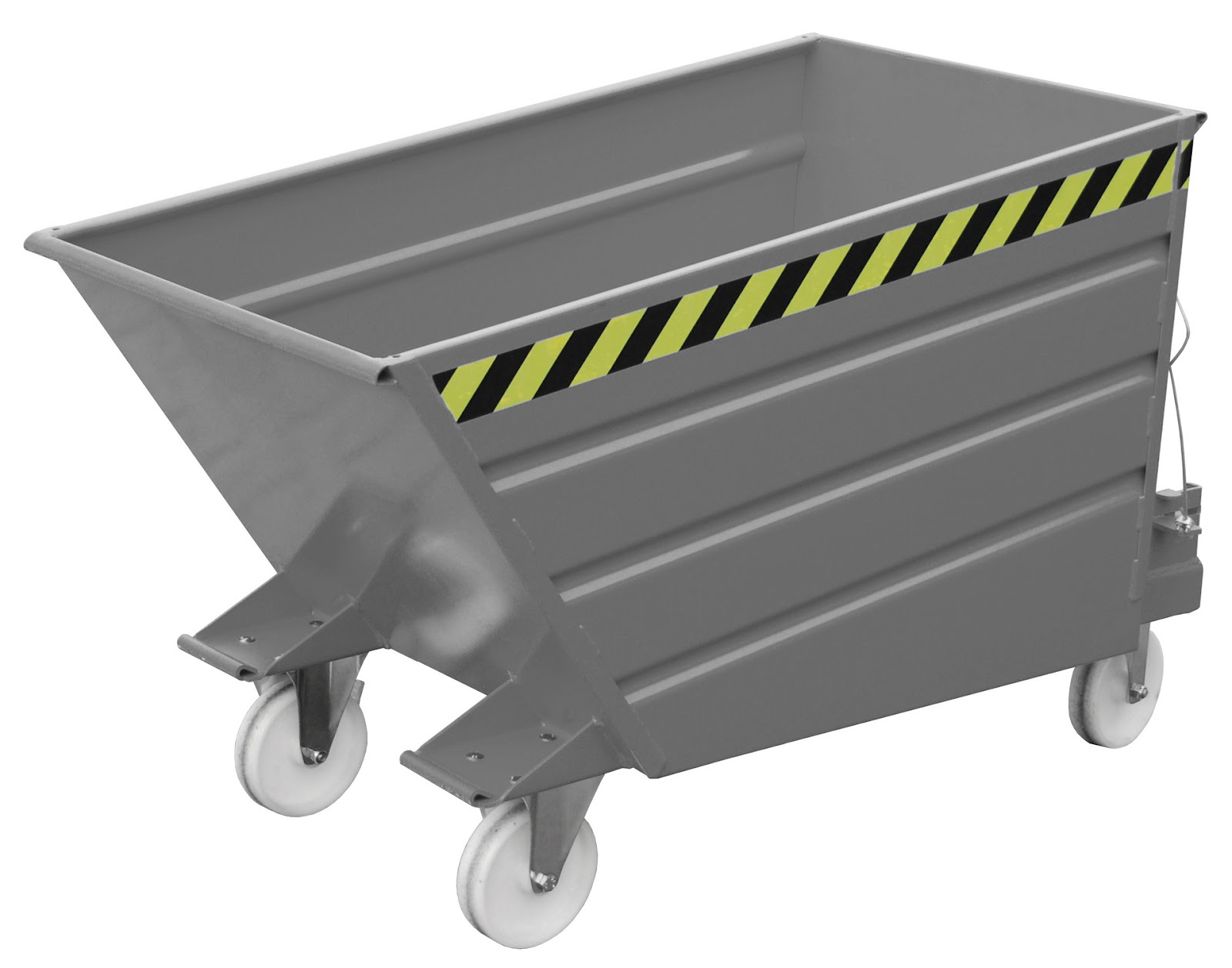 Kiepcontainer VD 500, gelakt, Muisgrijs