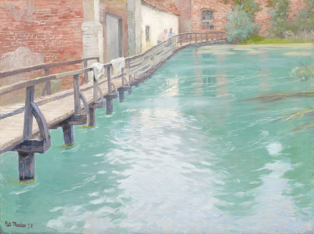 The Mills at Montreuil sur Mer Normandy 1891