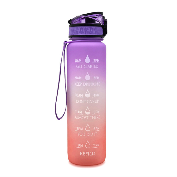 Tritan sports bottle, 1000 ml, heat resistant