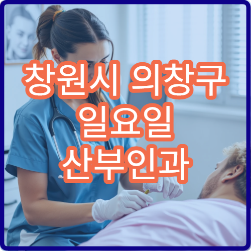 창원시 의창구 일요일 산부인과 진료 병원 여성질환 상담