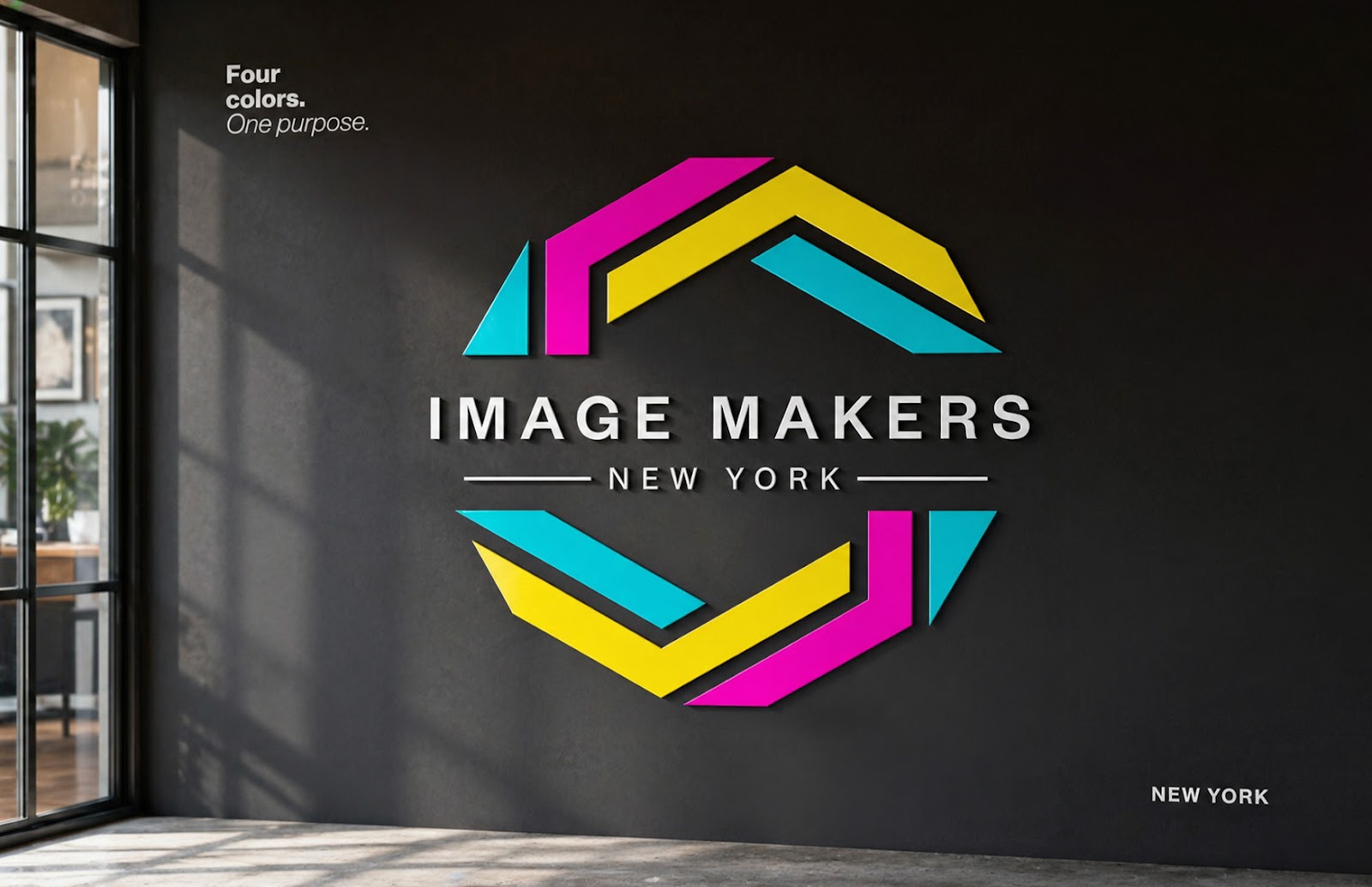 IMAGE MAKERS NEW YORK environmental signage application