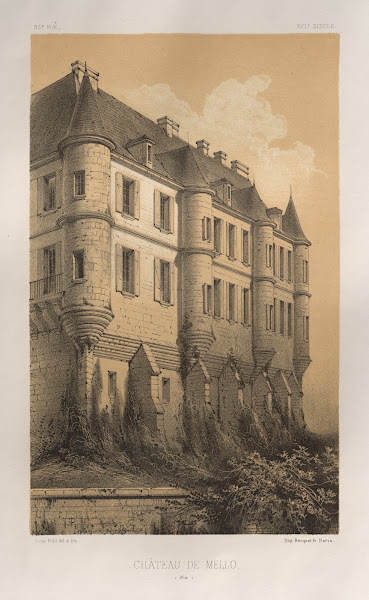 Château De Mello Oise 1860