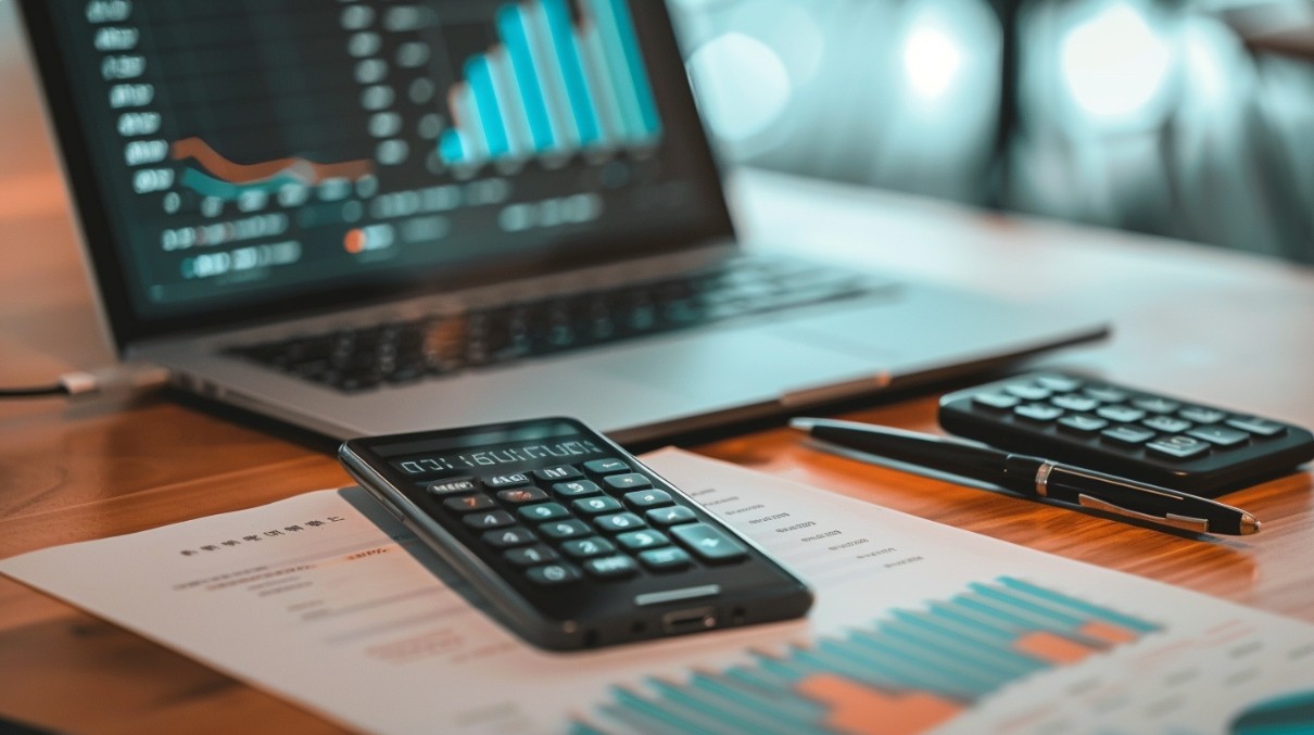 마이너스통장 이자 계산 및 한도 체크 이미지