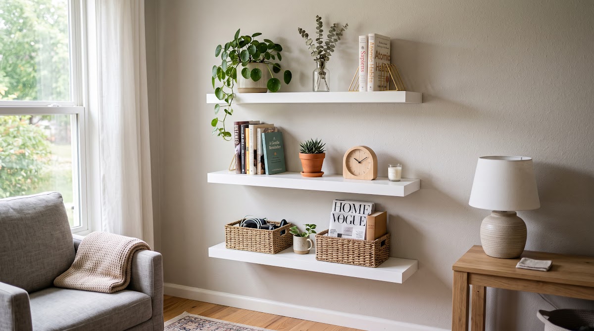 Best Floating Shelves for Small Rooms (2026) - BEST BUDGET — IN CONTEXT