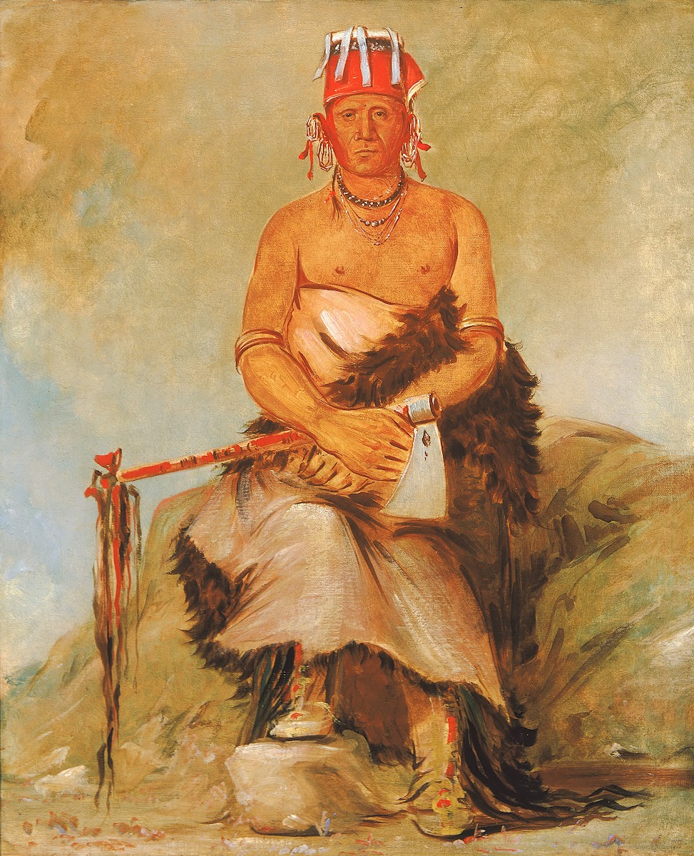 Ah Sha La Cóots Ah Mole In The Forehead Chief of The Republican Pawnee 1832