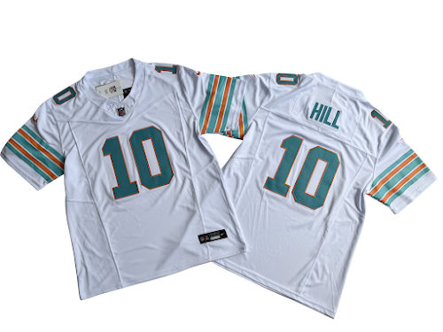 Miami Dolphins 10# Tyreek Hill Nike Vapor F.U.S.E. Limited Jersey.png