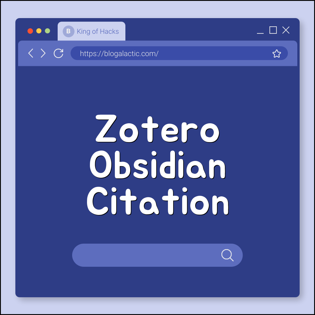 Zotero + Obsidian citation sync workflows (metadata)