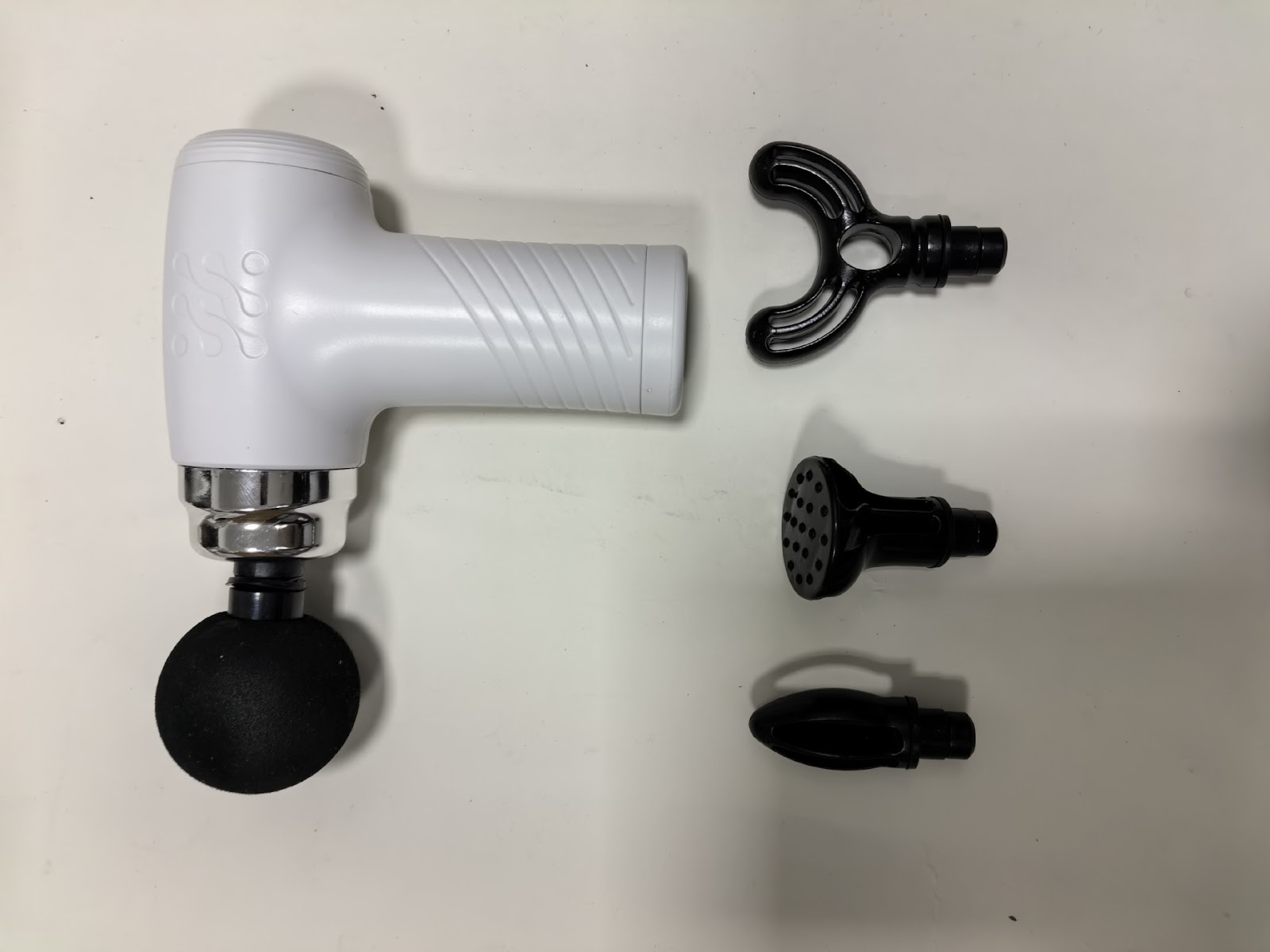 Portable fascia massager with battery