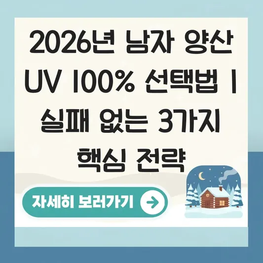 남자 양산 uv 대표 이미지