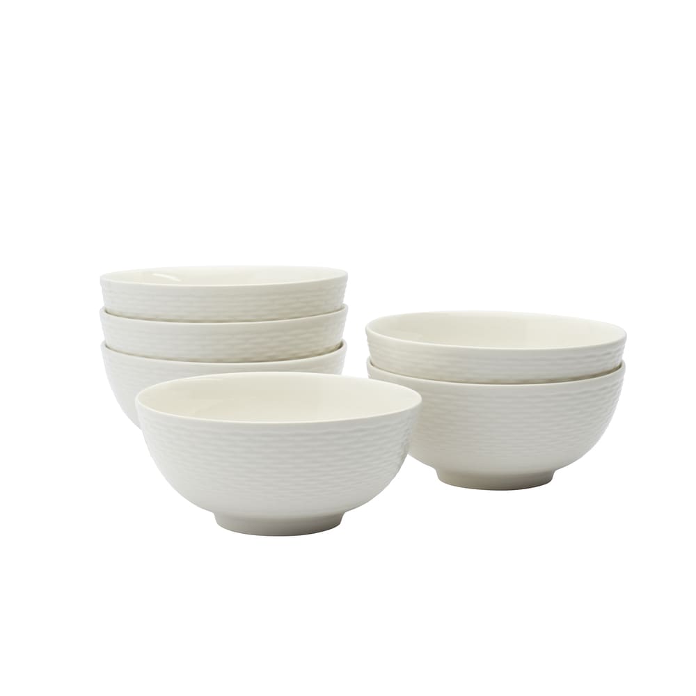 Set de tazones para cereal de porcelana Denmark™ Tools For Cooks, 6 piezas
