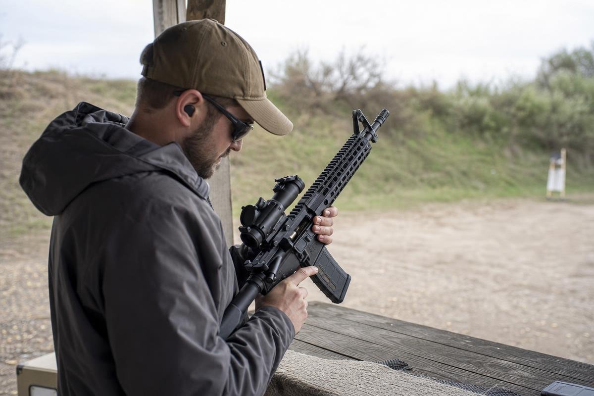 Texas gun range rules for safe AR-15 use