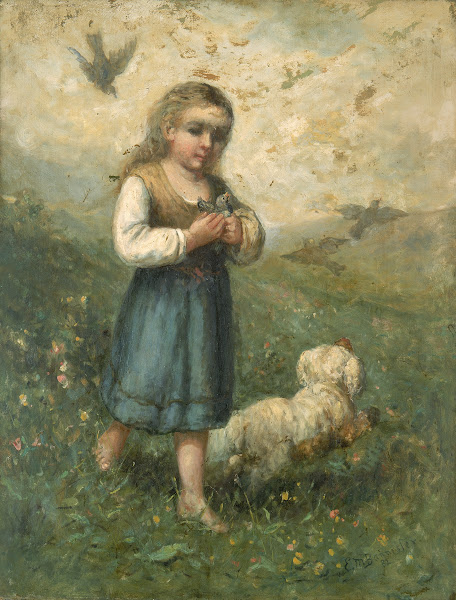Child with Birds and Dog 1882