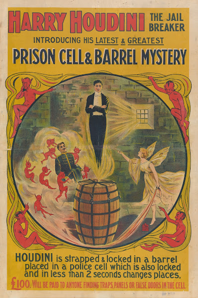 Harry Houdini the jail breaker prison cell and barrel mystery 1906