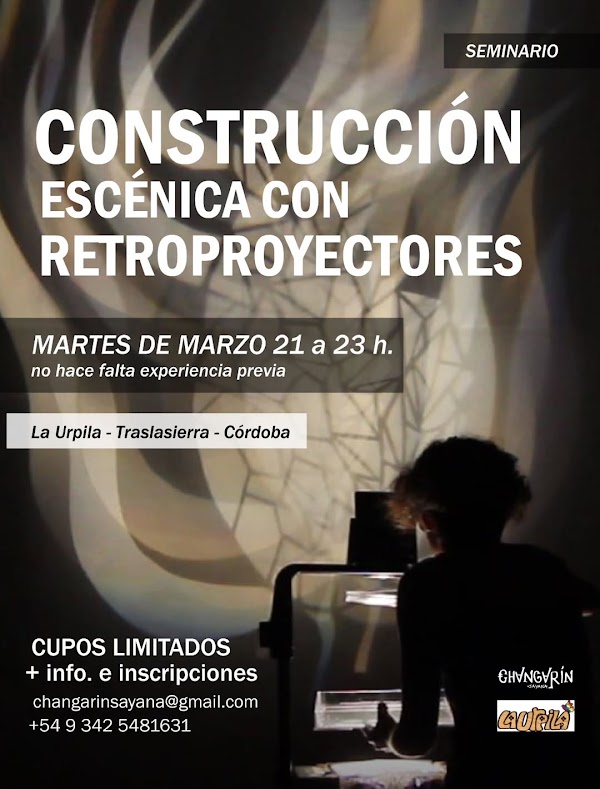 CONSTRUCCIÓN ESCÉNICA CON RETROPROYECTORES