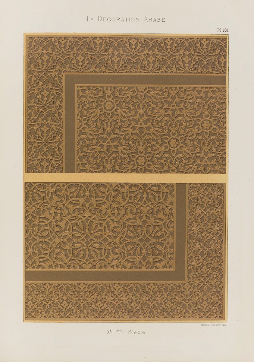 La Décoration arabe Pl87 1860s 1880s
