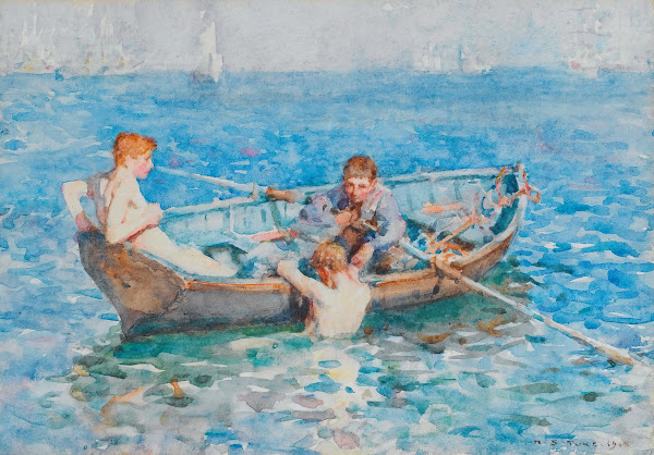 Study For August Blue 1911