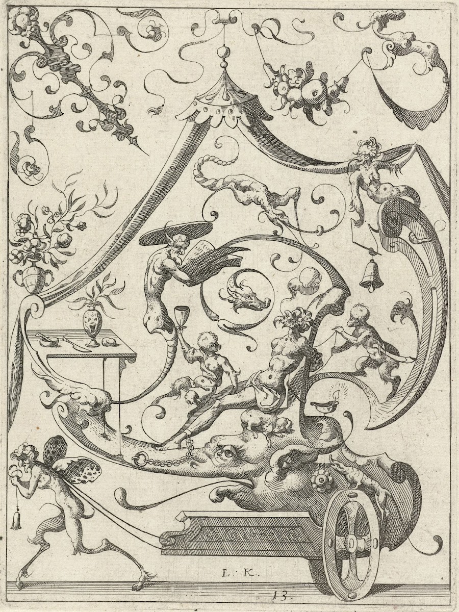13 Decoration with grotesques 1607