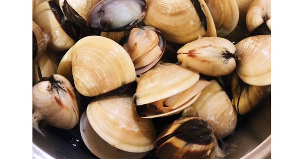 Nghêu hấp sả gừng