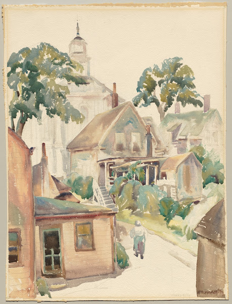 Provincetown Having Its Morning Fog 19271928