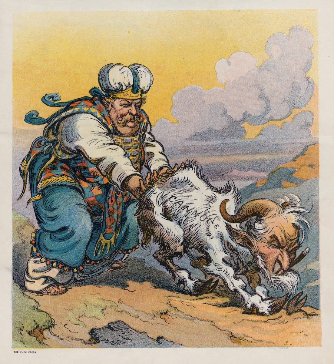 The goat of Cannonism 1910