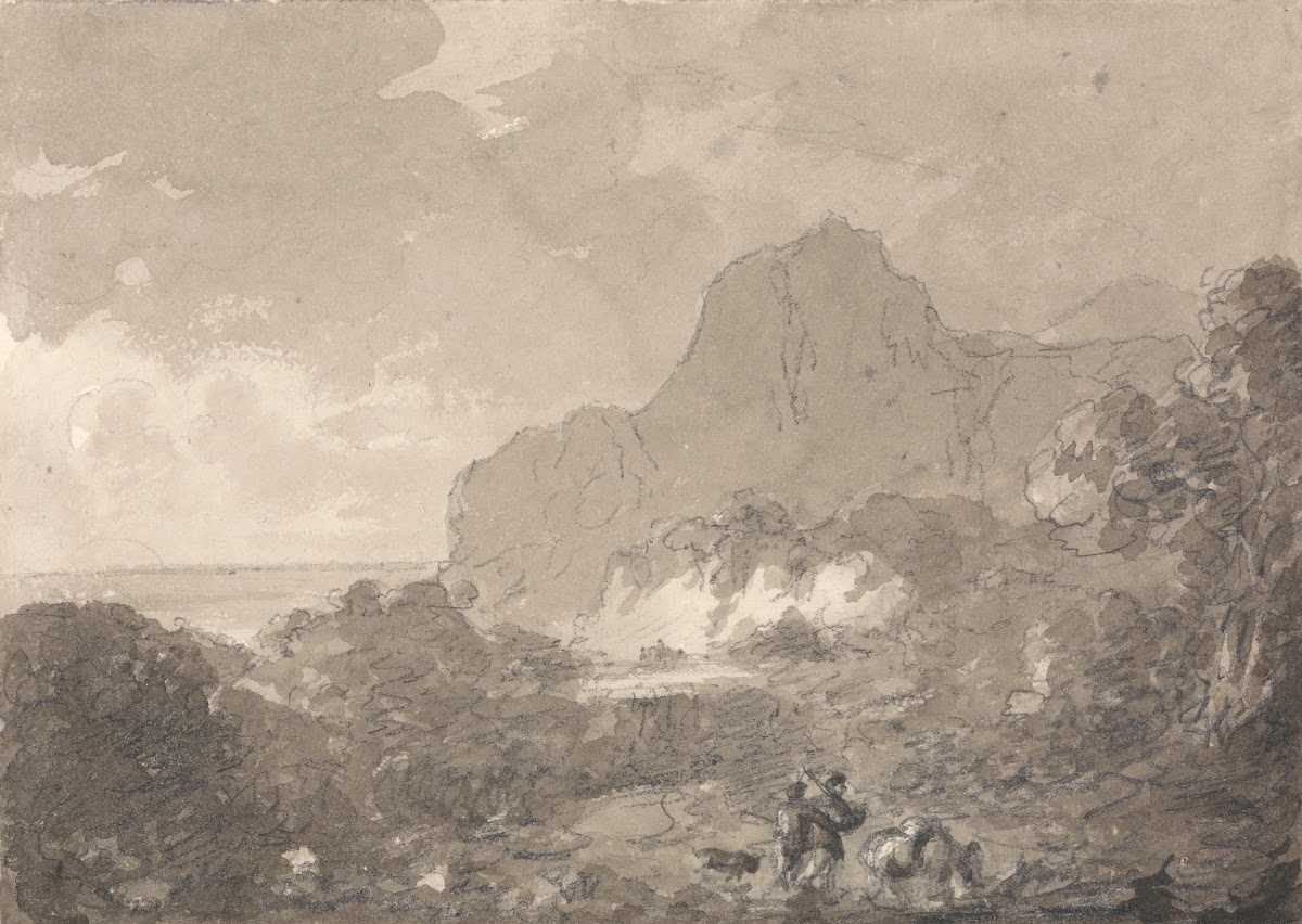 View on the Coast of Italy