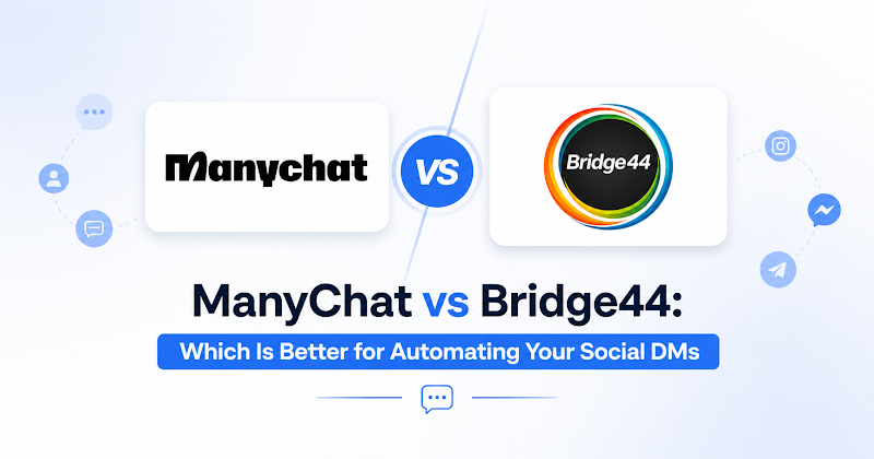 ManyChat vs Bridge44: Which Is Better for Automating Your Social DMs in 2026?