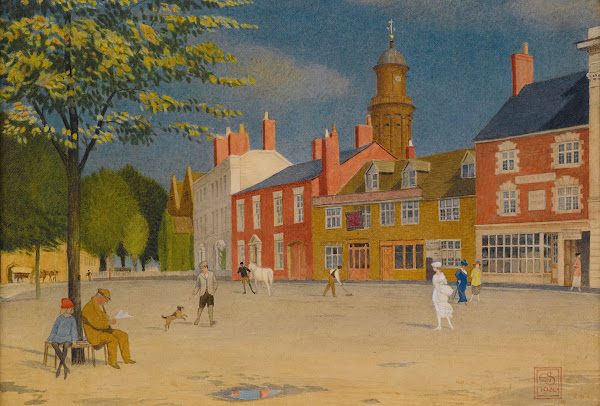 The Green At Banbury 1920