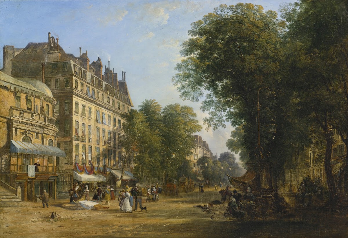 Boulevard Montmartre 1829