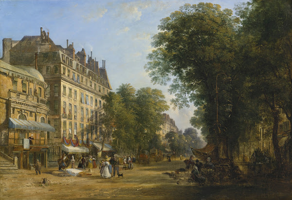 Boulevard Montmartre 1829