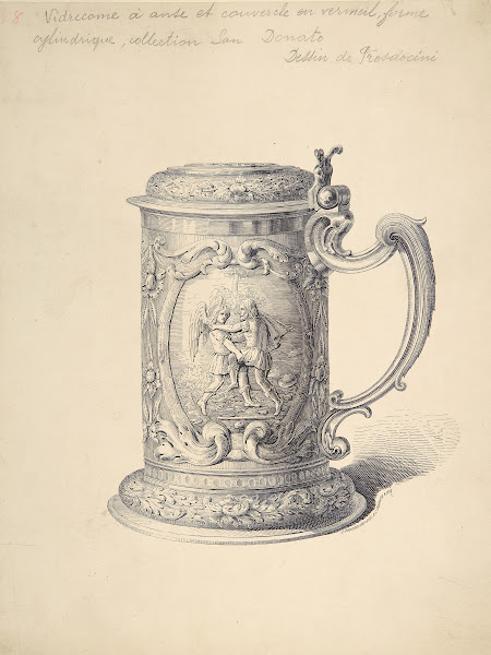 Preparatory Drawing for an Illustration of a Tankard from the Demidov Collection