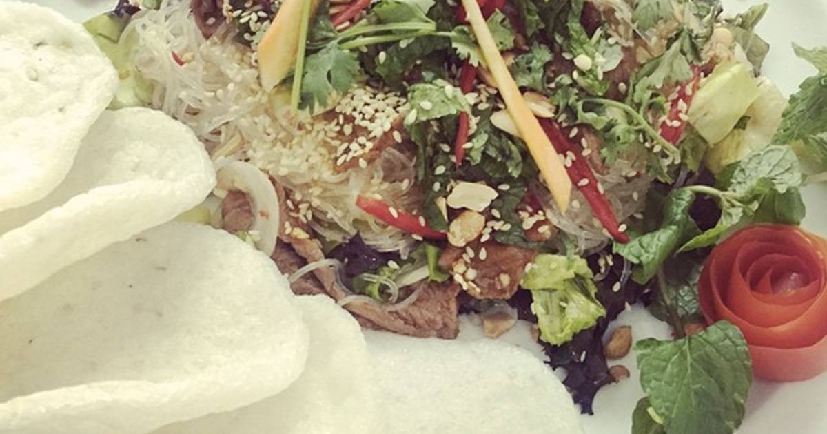 Gỏi miến thịt bò