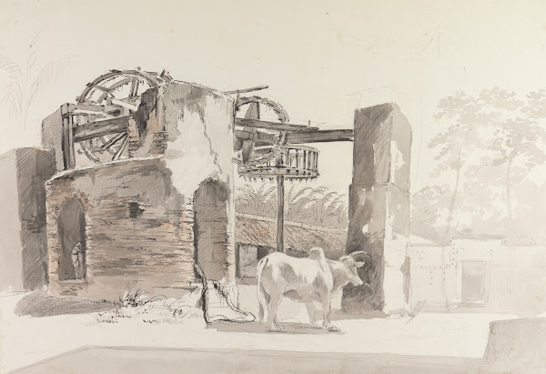 Original Drawings for Choix de Vues de LInde and Others Pl38 1780 1788