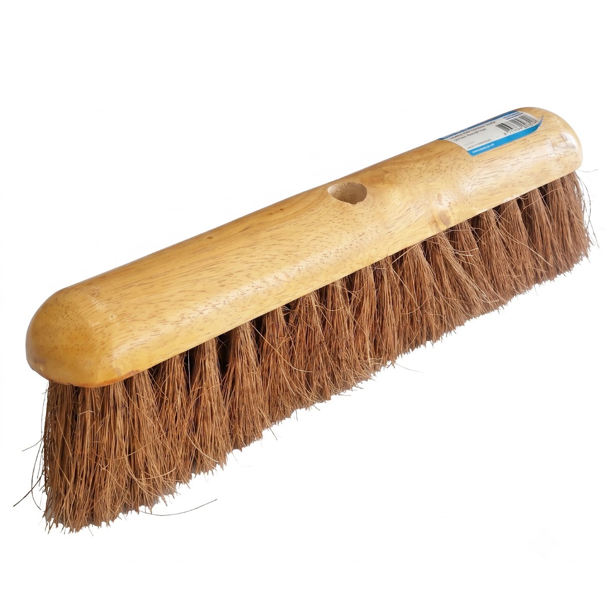 50CM HALF ROUND VARNISH NATURAL COCO BROOM
