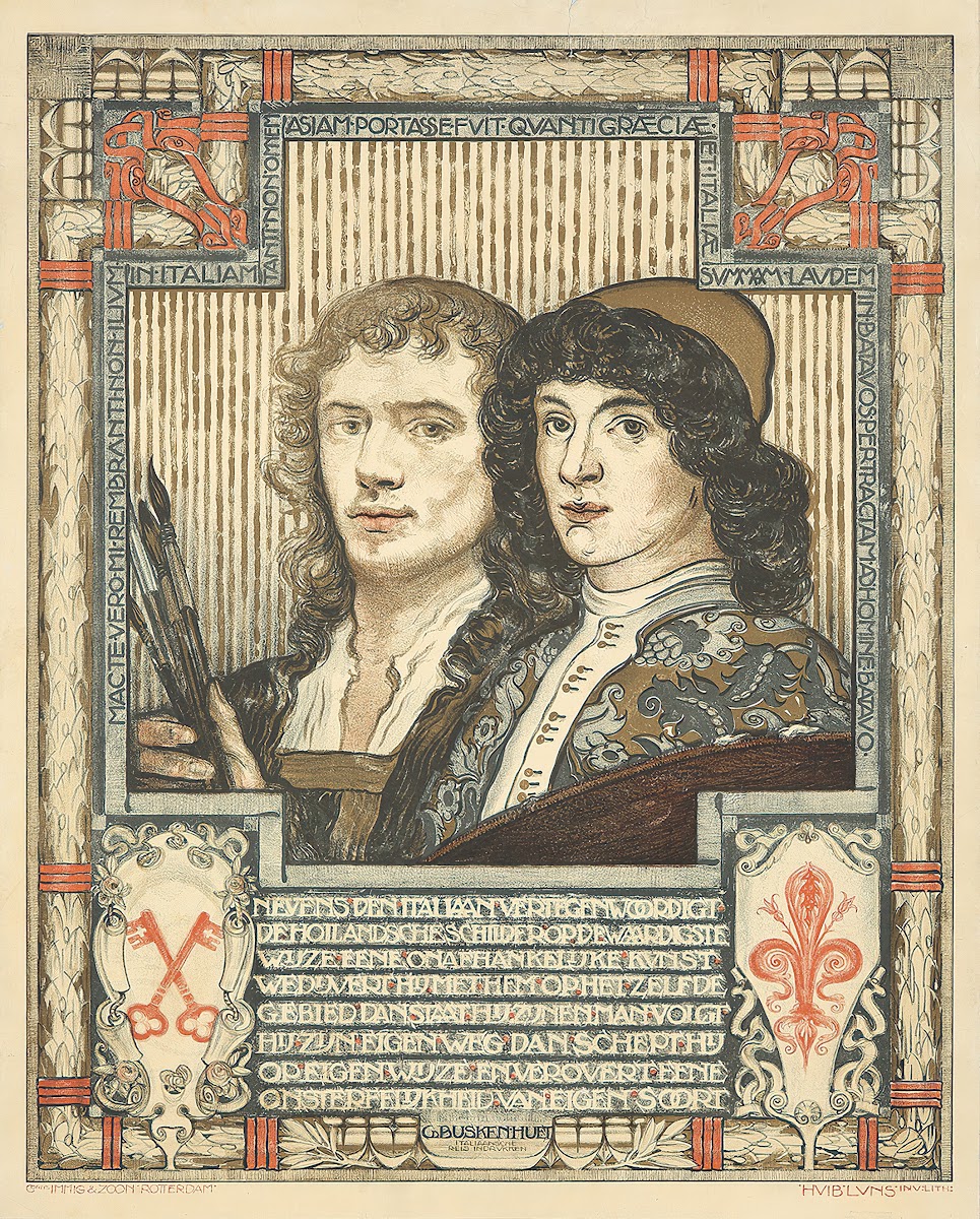 G Buskenhuet Rembrandt And Raphael Ca 1923