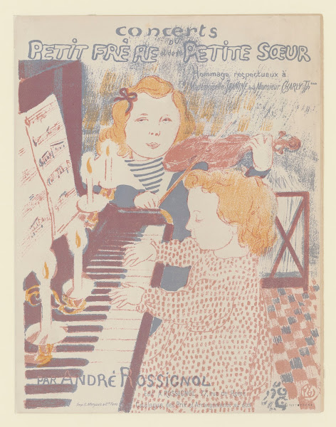 Concerts du petit frère et de la petite sœur 1903