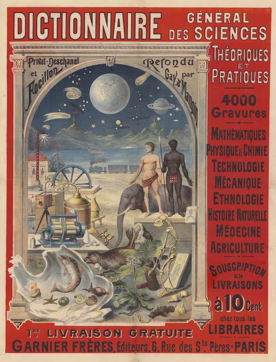 Dictionnaire général des sciences théoriques et pratiques par Privat Deschanel e