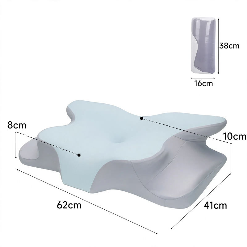 Functional Pillow Butterfly Shape Memory Foam