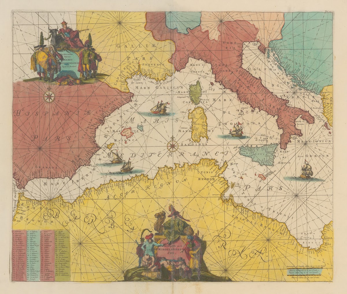 Atlas nouveau contenant toutes les parties su Monde Pl126 1758