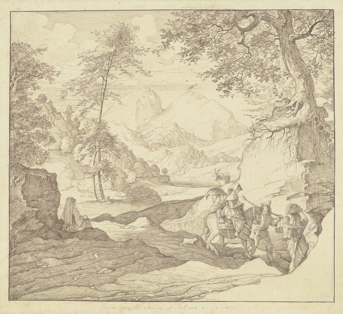 Landscape near Subiaco