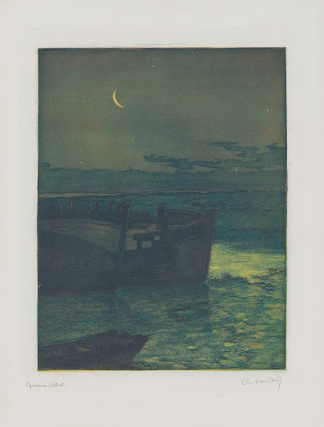 Epaves navire échoué au clair de lune 1901