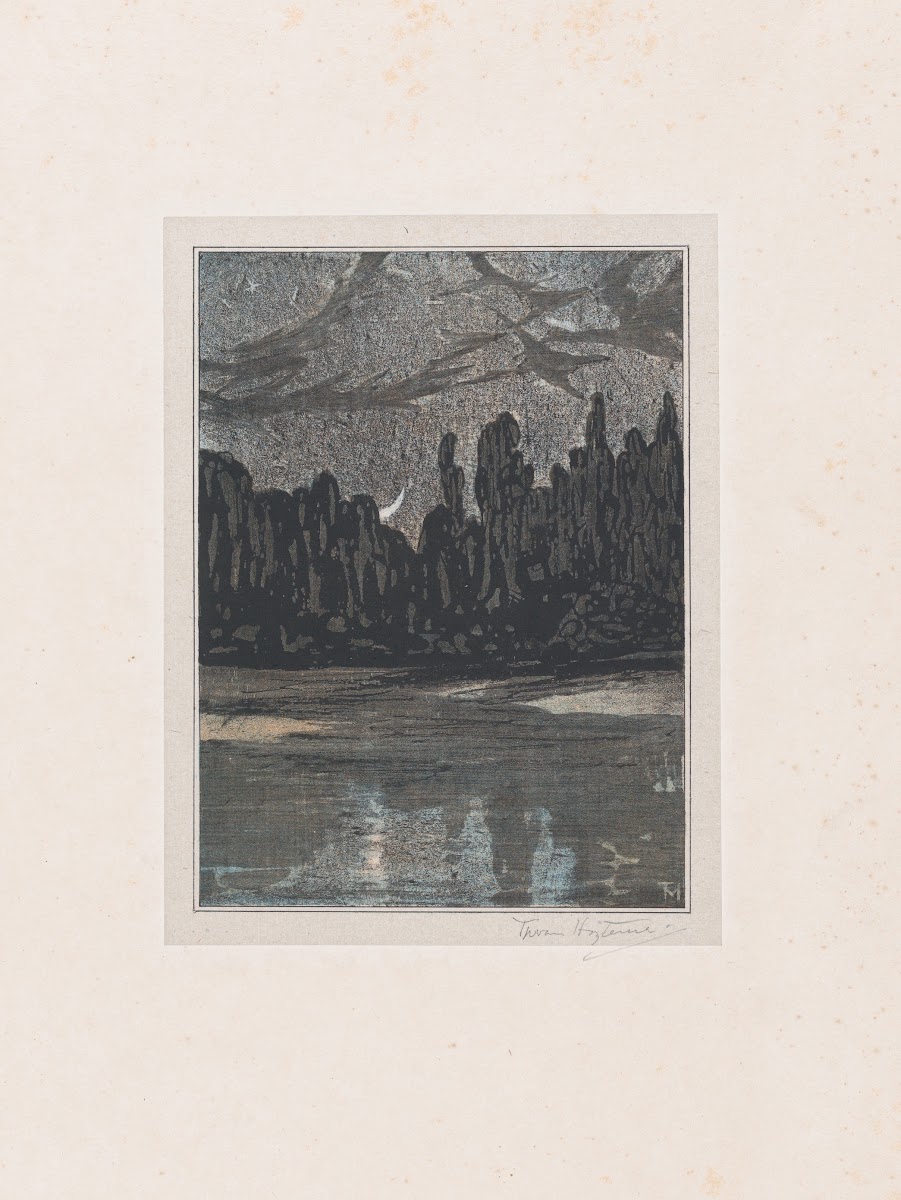 Migratory Birds on a Moonlit Night 1907