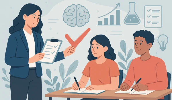 Ilustración sobre evaluación formativa