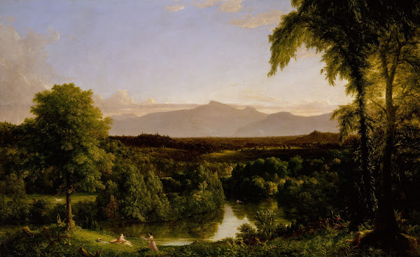 View on the CatskillEarly Autumn 183637