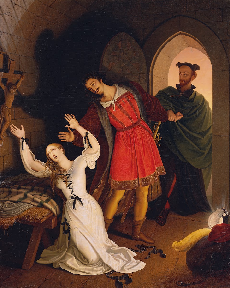 Faust und Gretchen im Kerker 1833