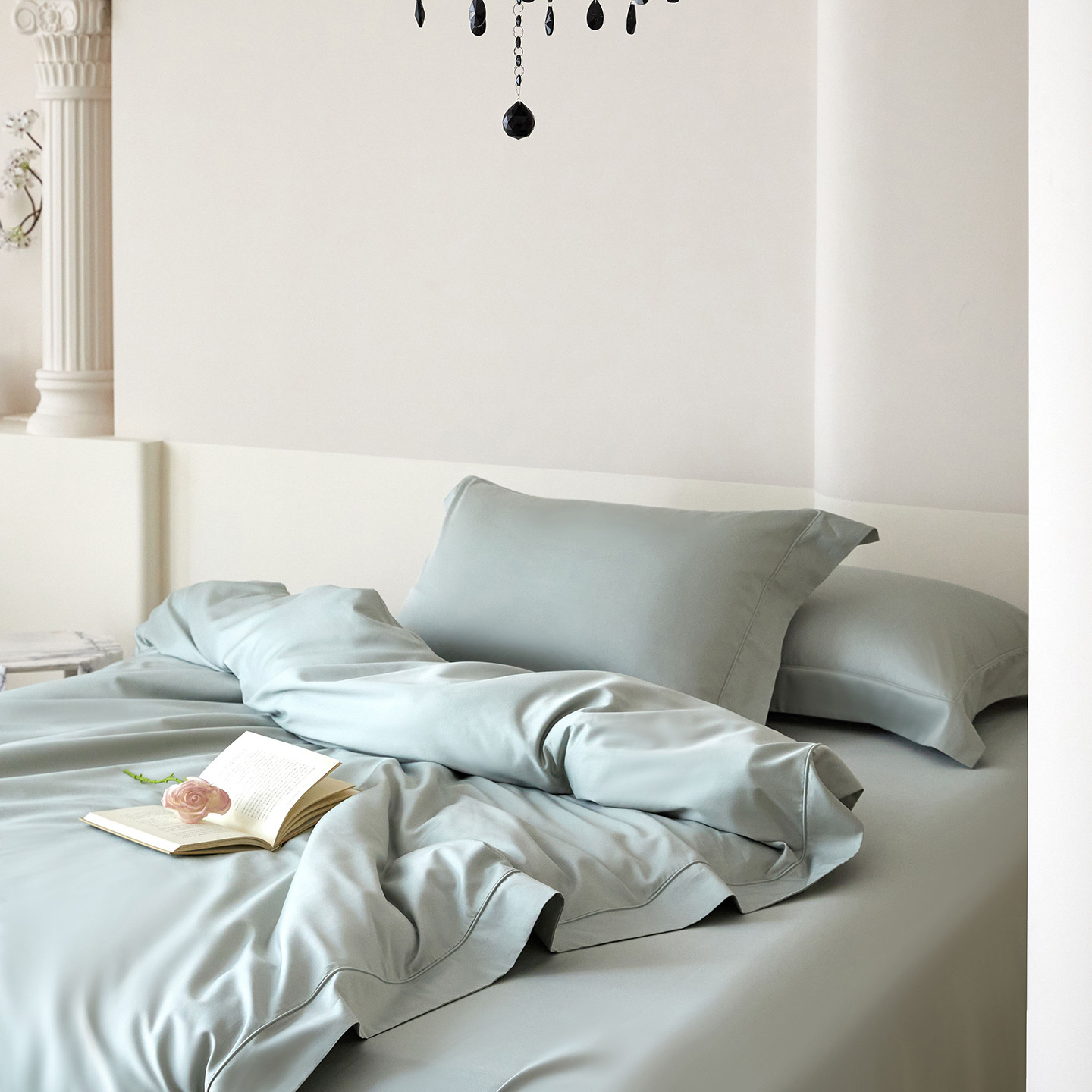 Egyptian cotton bedding, 4-piece set